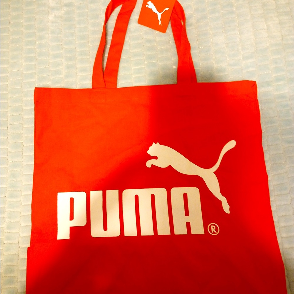 New Puma Red Tote Bag